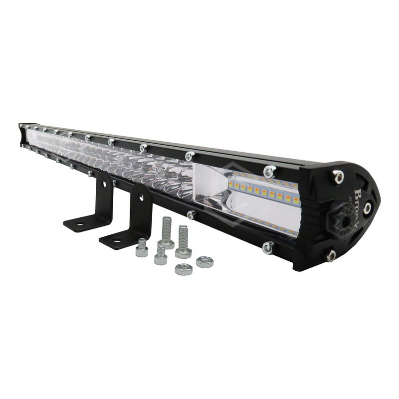 Barra Slim 140 Hiperled 22'' Blanco-ambar 5 Funciones 12-24v