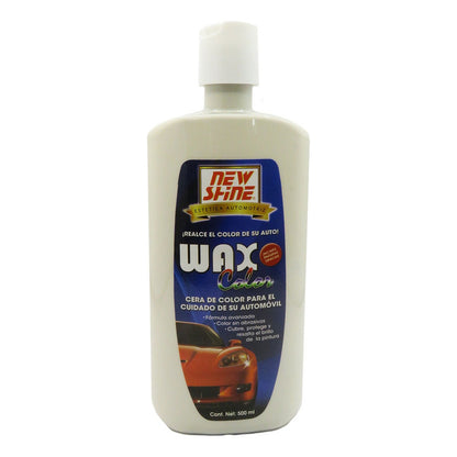 Cera Wax De Color Proteje Y Resalta El Brillo En Pintura