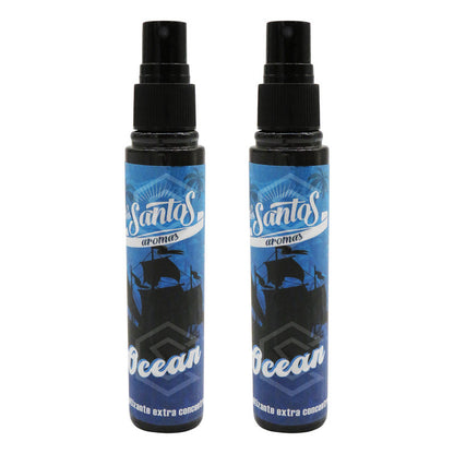 2 Aromatizante Botella Spray Liquido 60ml Auto Casa Ambiente