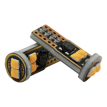 Par De Focos Pellizco 6 Led Burbuja Canbus Super Potente 12v