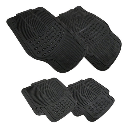 Tapete Automotriz Universal Hule Importado Juego 4 Piezas
