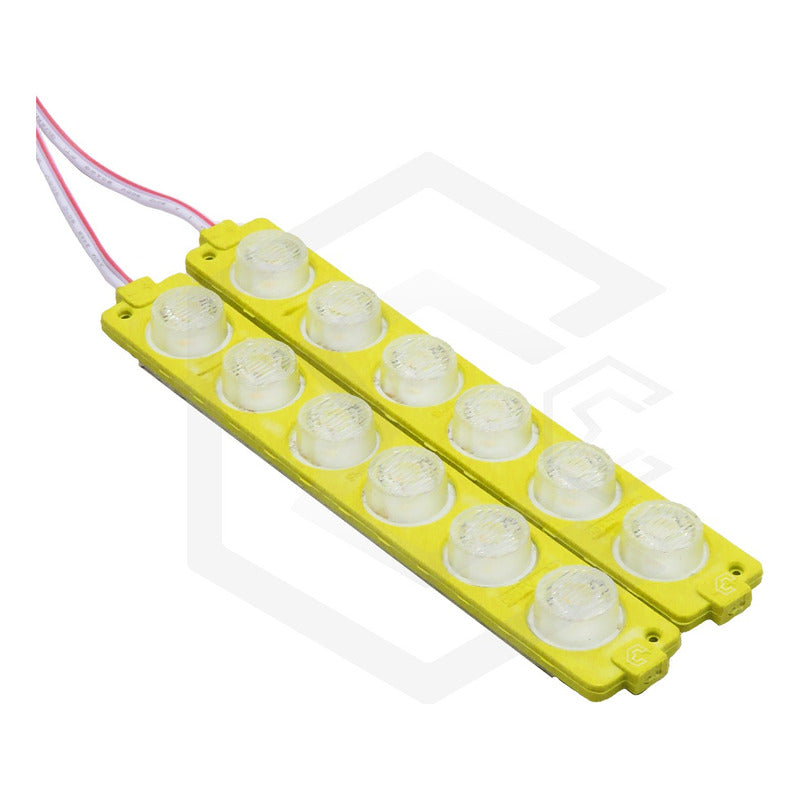 10 Módulos 12 Leds Código 3 Funciones Grúa Torrera 6w