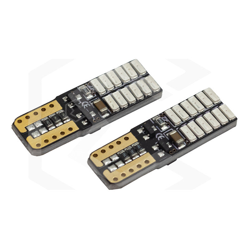 Kit 5 Par Focos De Pellizco 24 Led Canbus Alta Intensidad