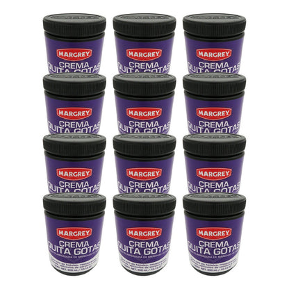 12 Crema Quita Gotas Vidrios Y Cristales Pieza 300ml Margrey