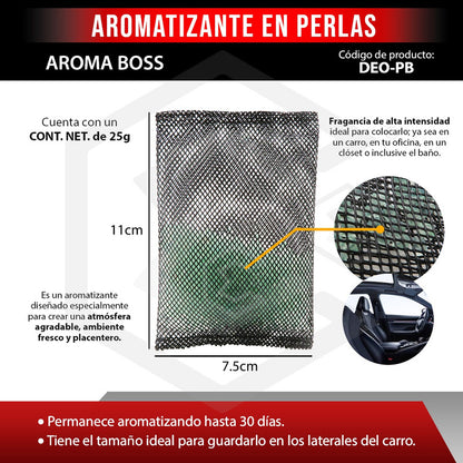Aromatizante Para Auto Desodorante Perlas Casa Oficina 25gr