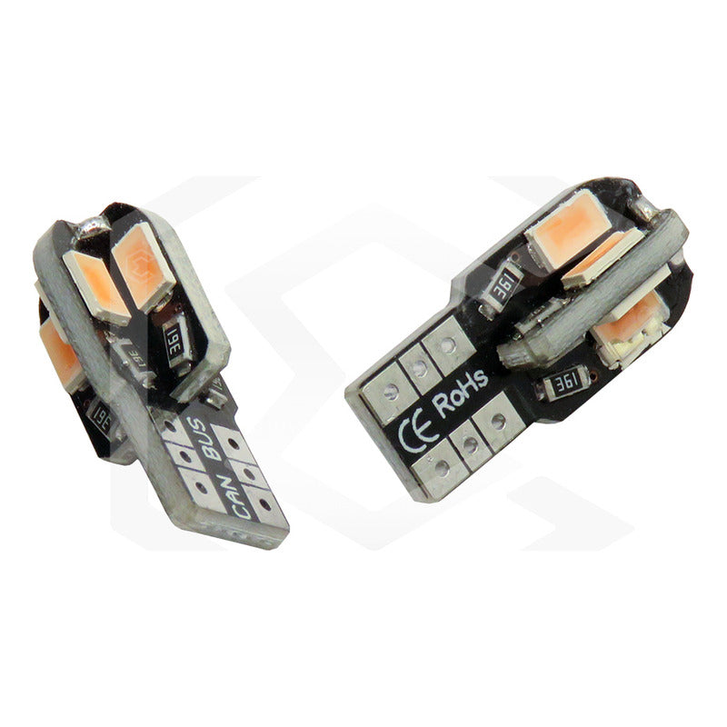 Par Focos De Pellizco 8 Led Canbus Alta Intensidad 12v