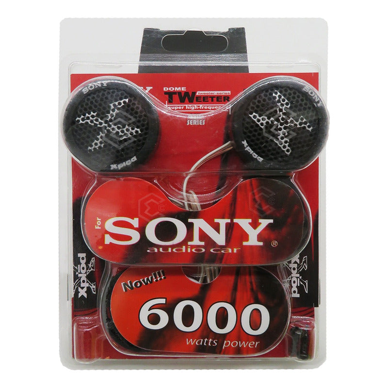 Par De Tweeters Chico Varias Marcas Bocina Negro 6000 Watts
