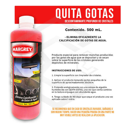 Kit Silicrem Pulimento Quita Gotas Pum Shampoo Cera Margrey