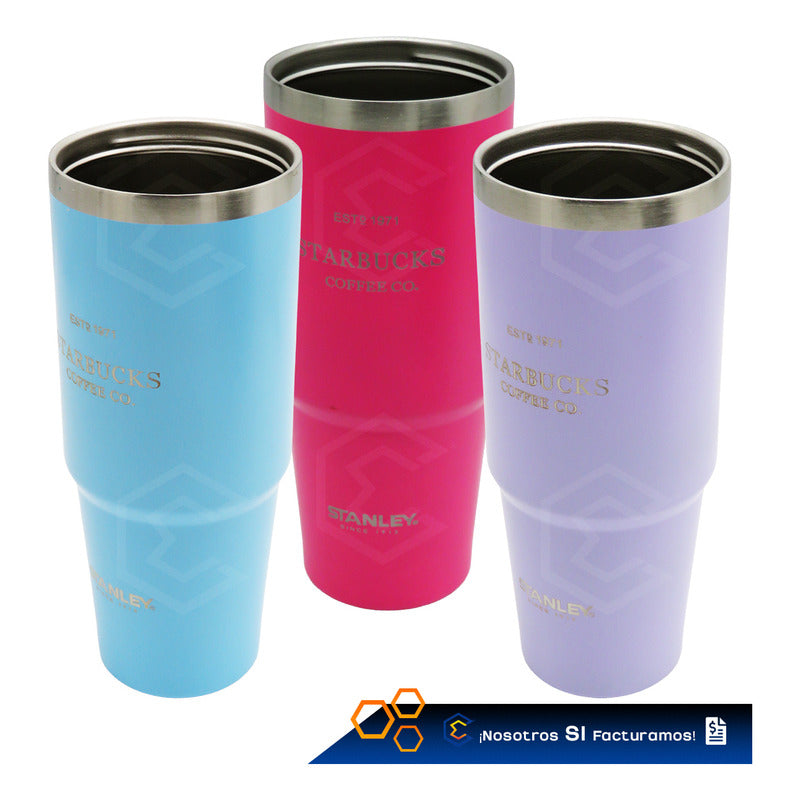 5 Termos Vasos Personalizados Nombre Logo 30oz Tipo Stanley