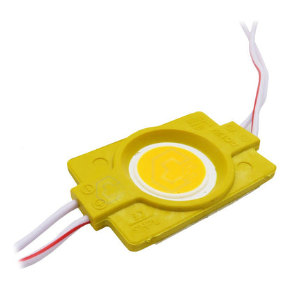 20 Módulos De 9 Led Cob Plasma Redondos Alta Intensidad 12v