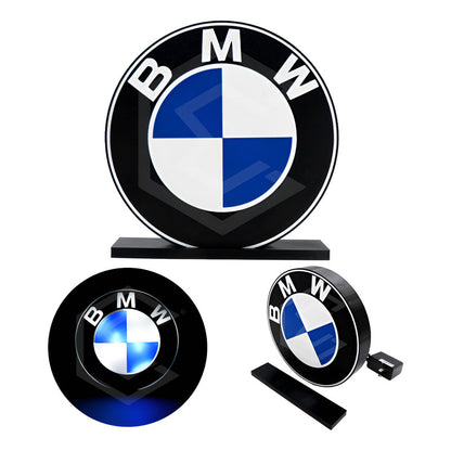 Lampara Led Bmw Escritorio Decoración Impresión 21cm 3d Petg Bmw