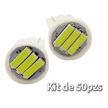 Kit 50 Focos De Pellizco 3 Leds Grande Super Potente
