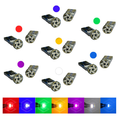 Foco Led T10 Pellizco Tablero 250lm Can-bus Auto - Moto 2pz