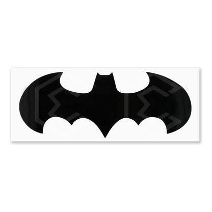 Calcomanía Batman Escudo Negro Sticker Vinil Auto Moto 15cm