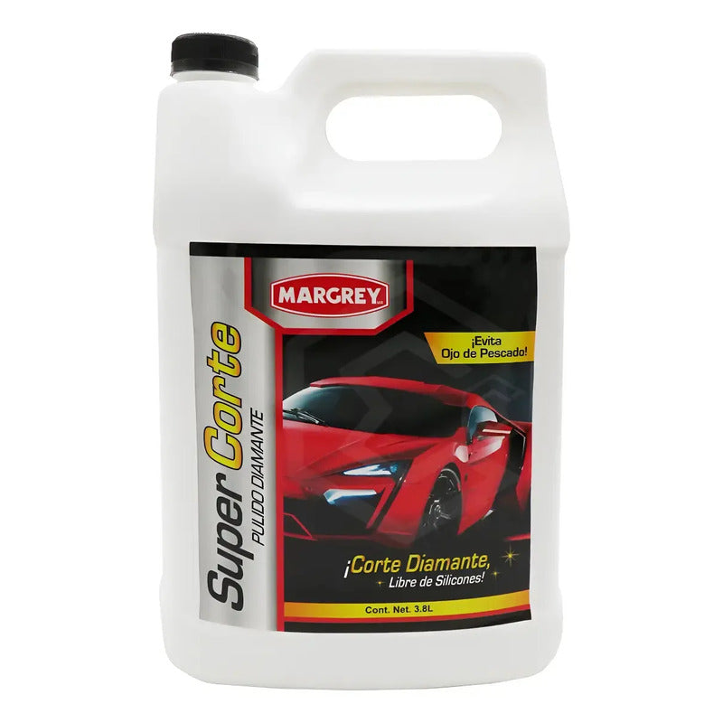 Pulimento Quita Rayones Super Corte Margrey 3.8lt Blanco