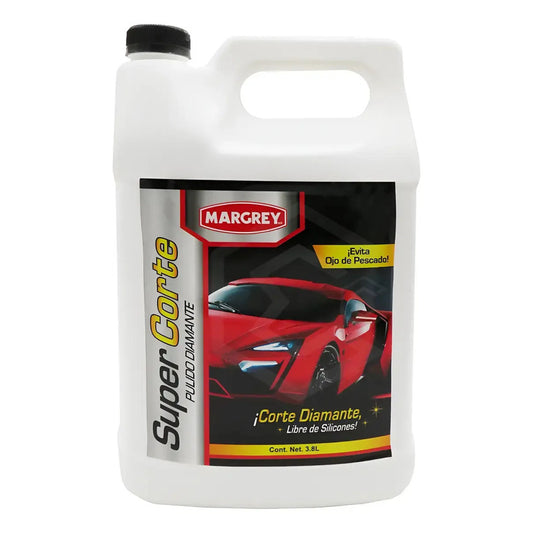 Pulimento Quita Rayones Super Corte Margrey 3.8lt Blanco