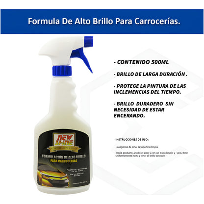 Brillo En Atomizador Para Carrocerias Proteccion Pintura