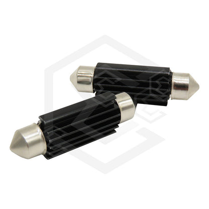 10 Focos 12 Led Canbus C10w Festoon Fusible Interior 12/24v