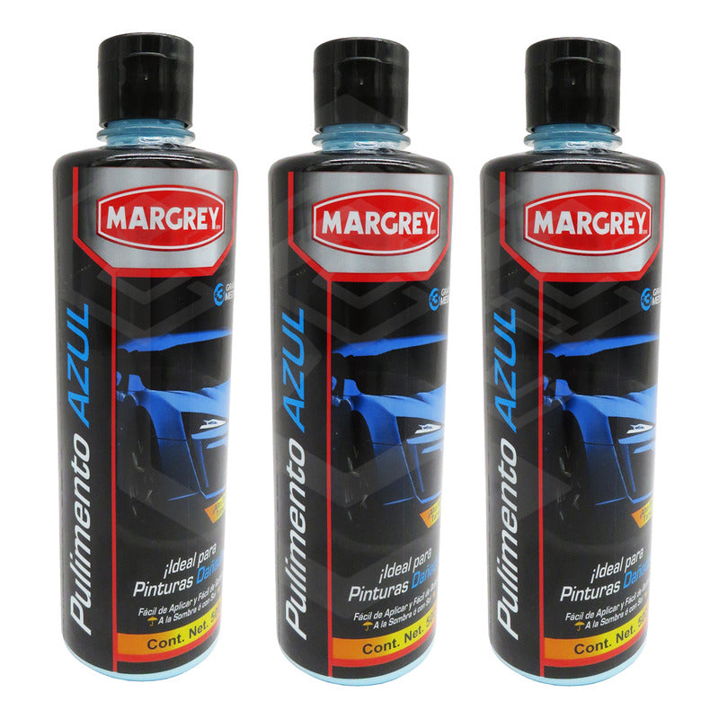 3pulimento 500ml Blanco,azul,rosa Alto Brillo Grano A Elegir