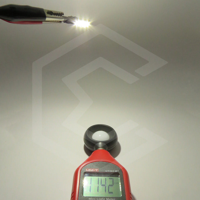 Kit 10 Focos De Pellizco 12 Led 3 Funciones D Estrobo Canbus