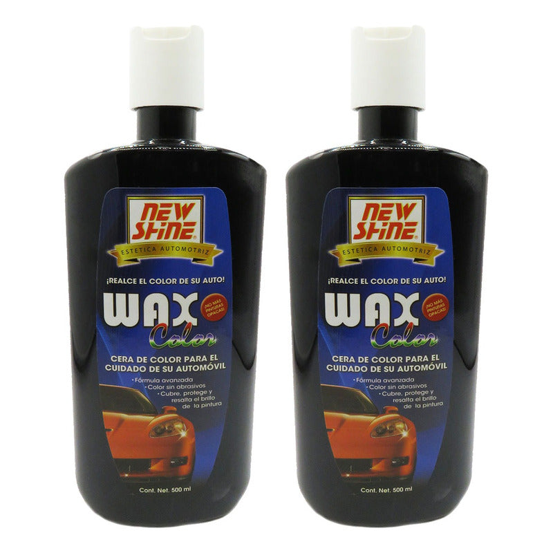 2 Cera Wax De Color Proteje Y Resalta El Brillo En Pintura
