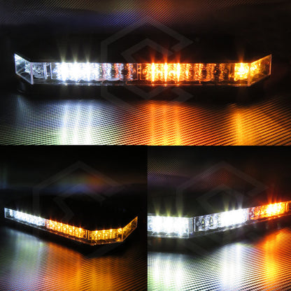 Torreta 42 Leds Bicolor Con Control 38 Funciones Imán 12-24v