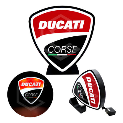 Lampara Led Bmw Escritorio Decoración Impresión 21cm 3d Petg Ducati