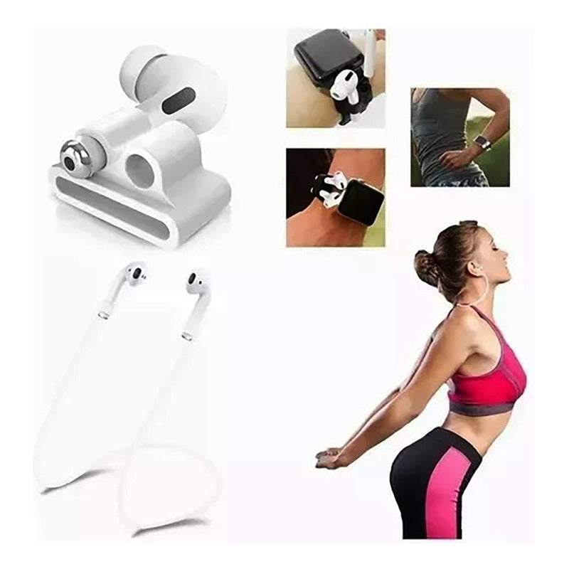 Estuche Protector 7en1 Y Kit De Accesorios Para AirPods Pro3