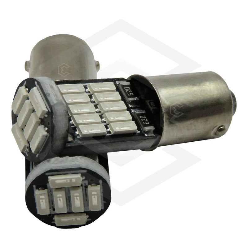 4 Focos De Pellizco 26 Led T11 Ba9s Bay9s Canbus 12v T