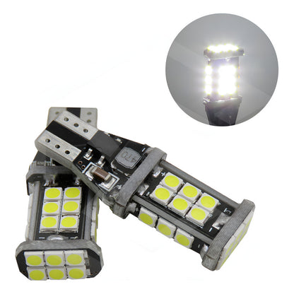 Par De Focos Canbus T15 Para Reversa 24 Leds 12 A 24v 1400lm