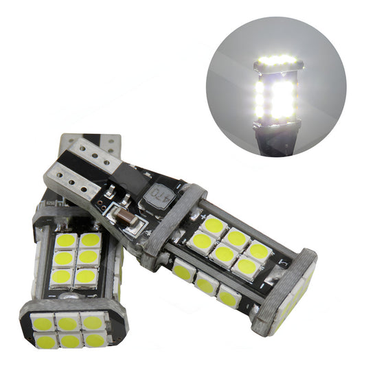 Par De Focos Canbus T15 Para Reversa 24 Leds 12 A 24v 1400lm