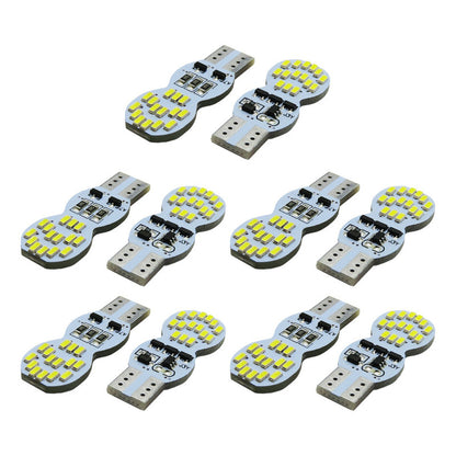 10 Foco De Pellizco T10 30 Led Secuencial Stop Direccional T