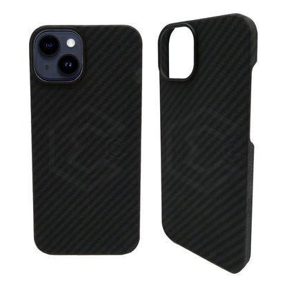 Funda Case De iPhone 13-14 Fibra De Carbono 100% Real