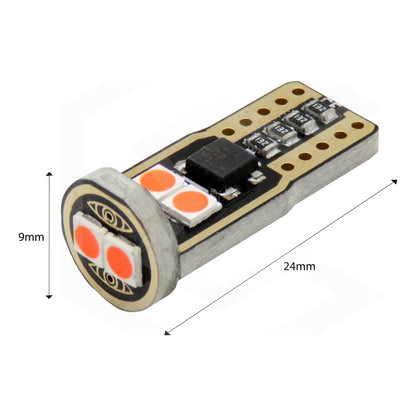 Kit 10 Foco Pellizco T10 Canbus W5w 194 168 2825  No Error 9