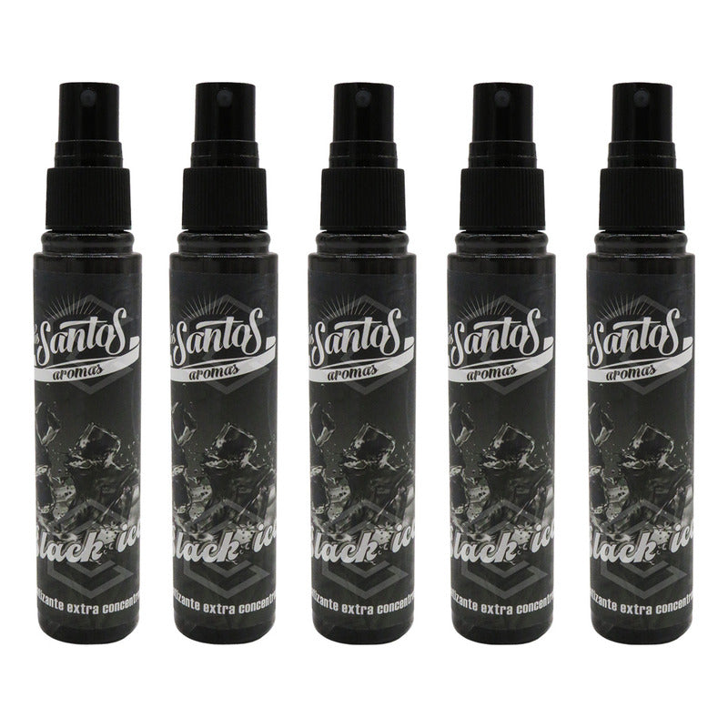 5 Aromatizante Botella Spray Liquido 60ml Auto Casa Ambiente