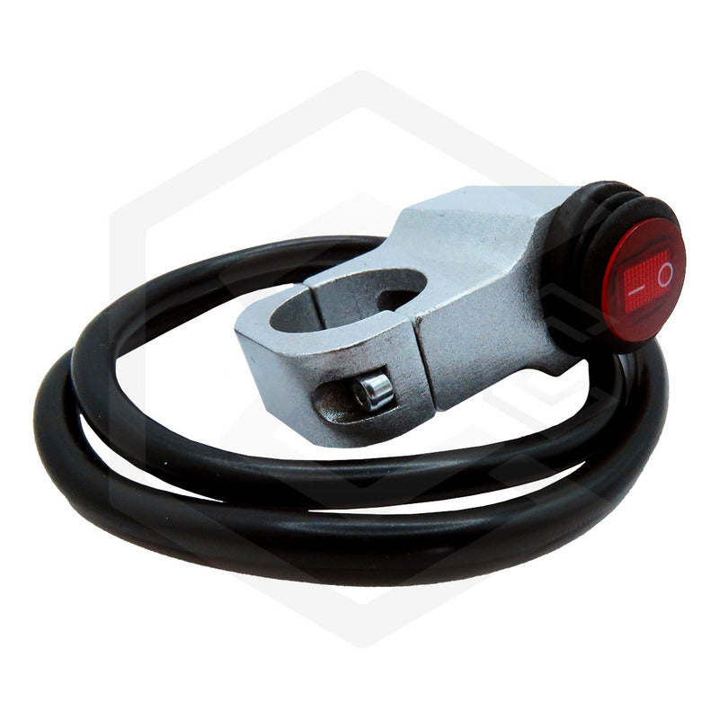Switch Para Moto Interruptor Universal Luces Un Paso Con Luz