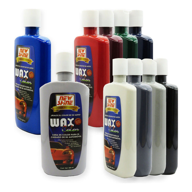Cera Wax De Color Proteje Y Resalta El Brillo En Pintura
