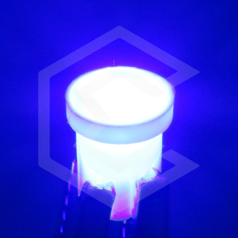 Kit De 10 Focos De Pellizco T10 1  Led Cob Alta Potencia 12v
