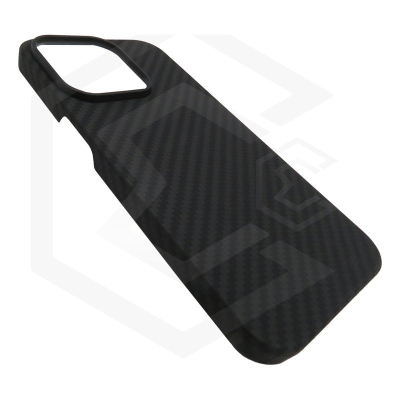 Funda Case De iPhone 13-14 Fibra De Carbono 100% Real