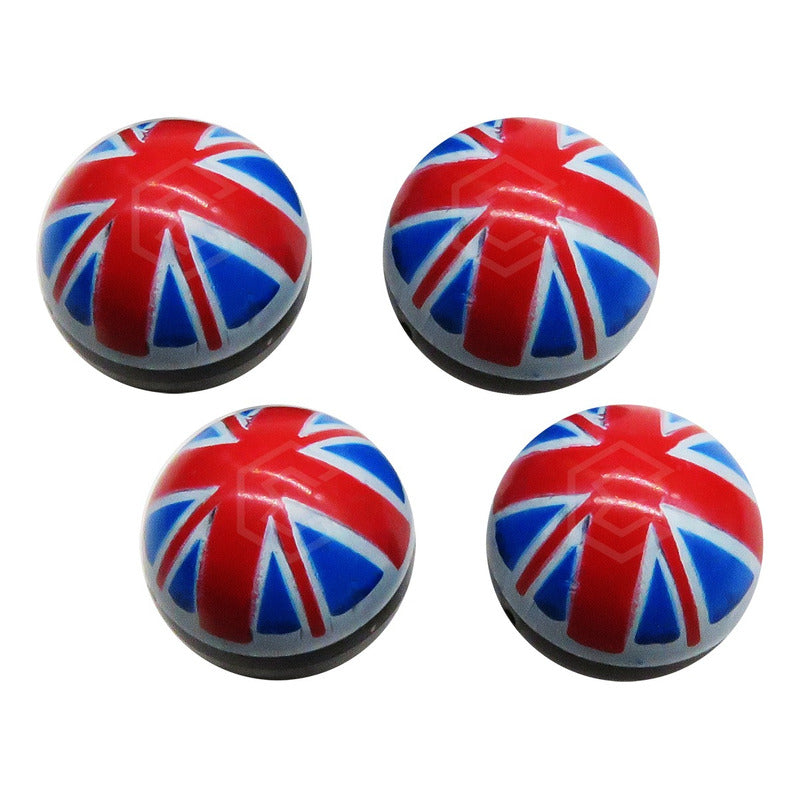 Kit 4 Tapones Cubre Pivote Válvula Emoji Caritas Auto Moto