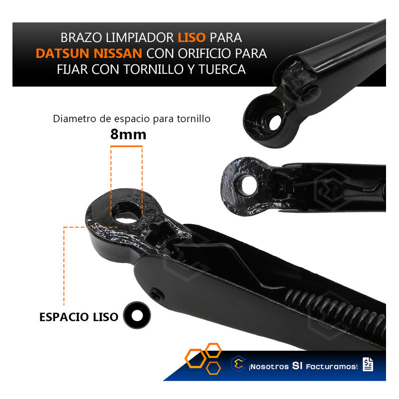 1 Brazo Limpiador Nissan Datsun Estaquitas 1979 Al 1984