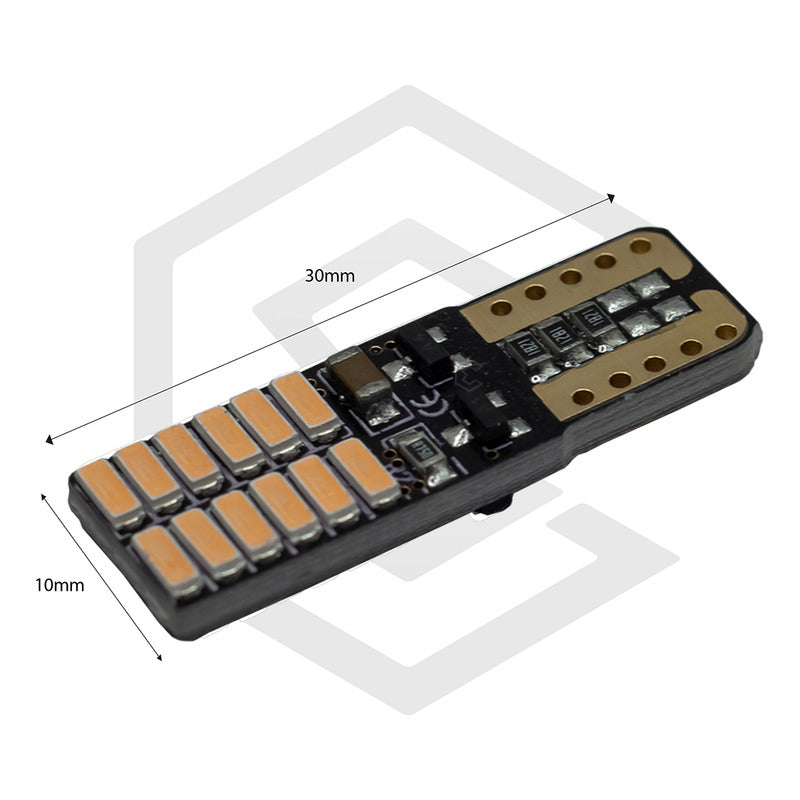 Kit 5 Par Focos De Pellizco 24 Led Canbus Alta Intensidad