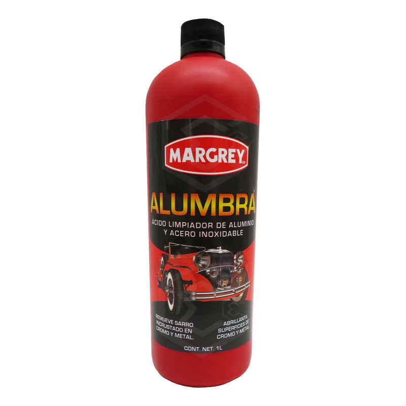 Kit Limpieza Automotriz Margrey Shampoo Abrillantador