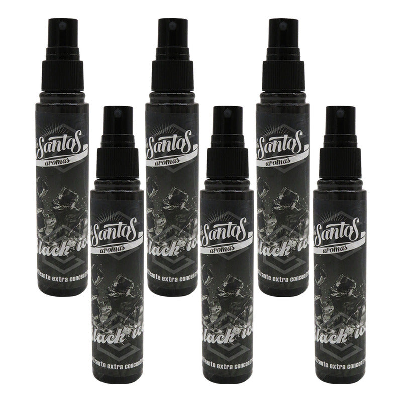 6 Aromatizante Botella Spray Liquido 60ml Auto Casa Ambiente