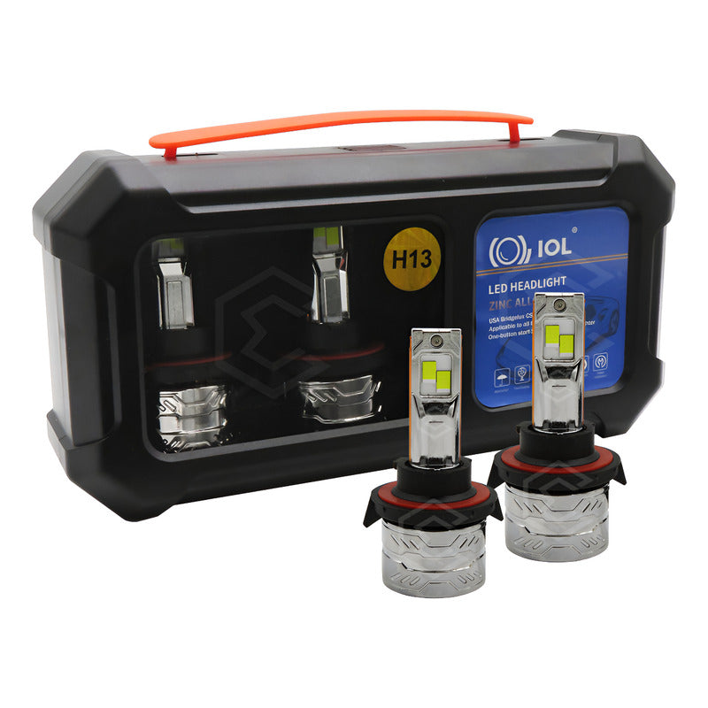 Kit 2 Focos H13 48led Csp Nitrogeno Zinc Alta Y Baja 22000lm H13