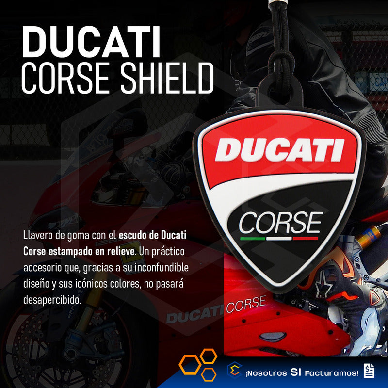 Llavero Ducati Corse Panigale Monster Diavel Moto Original Moto