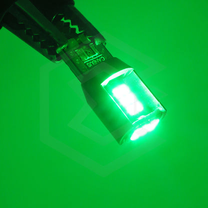 Kit De 10 Focos De Pellizco T10 18 Leds Canbus Aluminio 12v