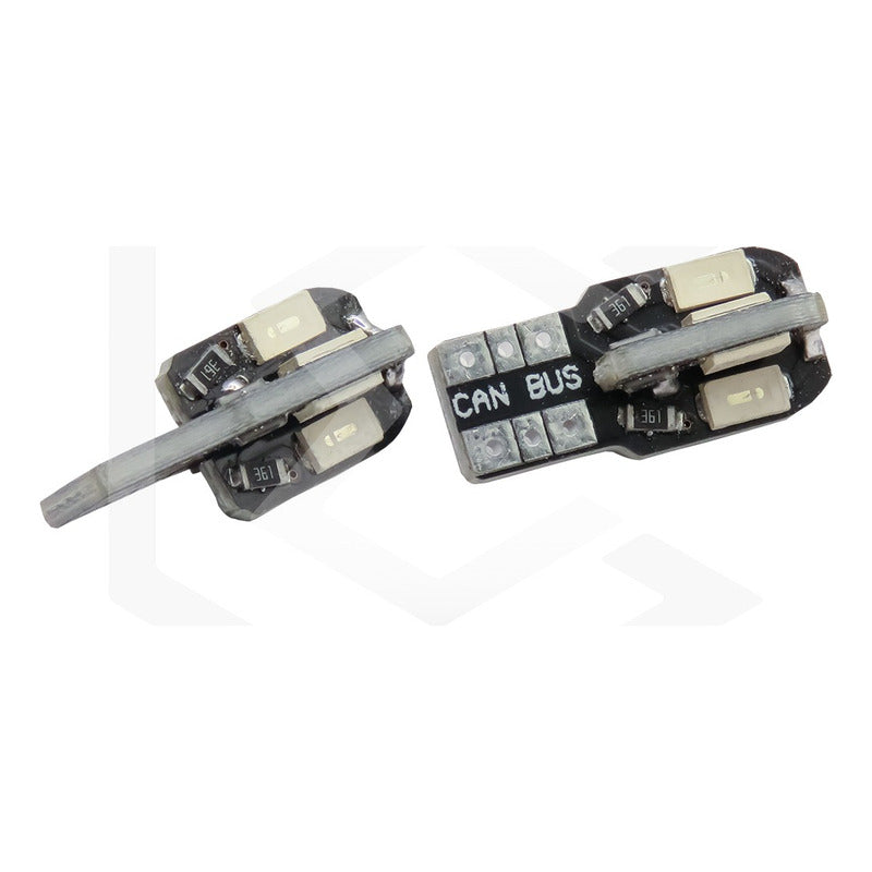 Kit 5 Par Focos De Pellizco 8 Led Canbus Alta Intensidad 12v