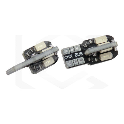 Kit 5 Par Focos De Pellizco 8 Led Canbus Alta Intensidad 12v