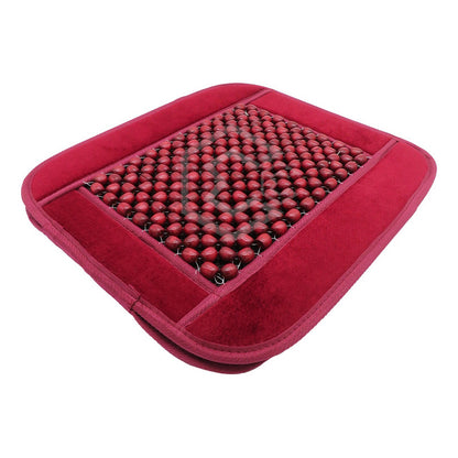 Respaldo Universal Asiento Bolitas De Madera Color A Elegir